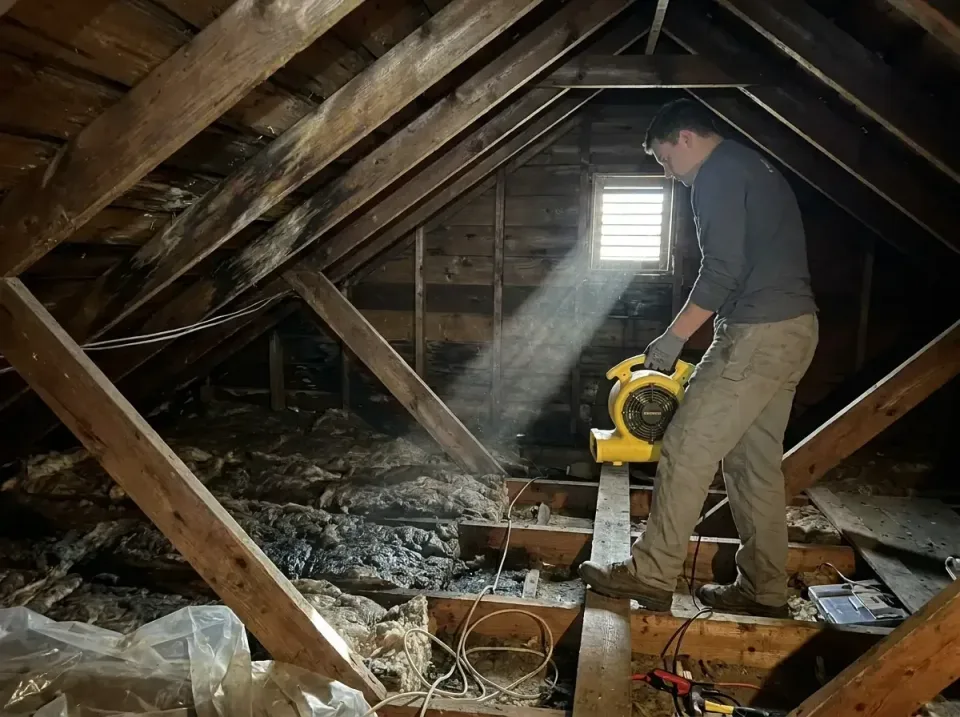 attic-water-damage-drying-proc-007 — frequently asked questions, Emergency Water Extraction & 24/7 Flood Response in Reedspo…